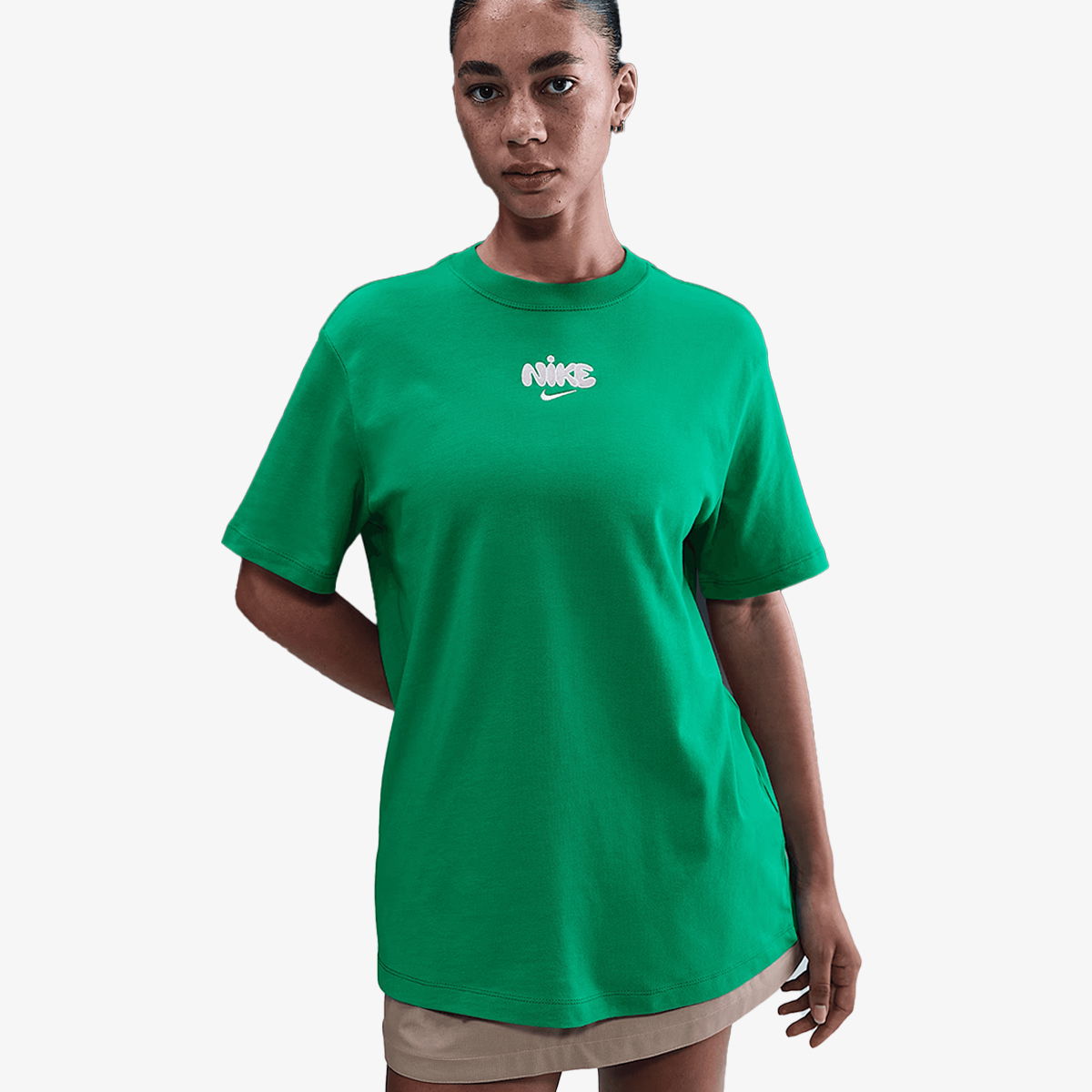 Tričko Nike NSW Classics Oversized T-Shirt Zelené | IQ1428-324, 0