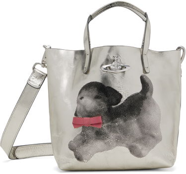 Kabelka Vivienne Westwood Vivienne Westwood Small Studio Shopper Tote Metalická | 4205007PU-L00AF-, 0