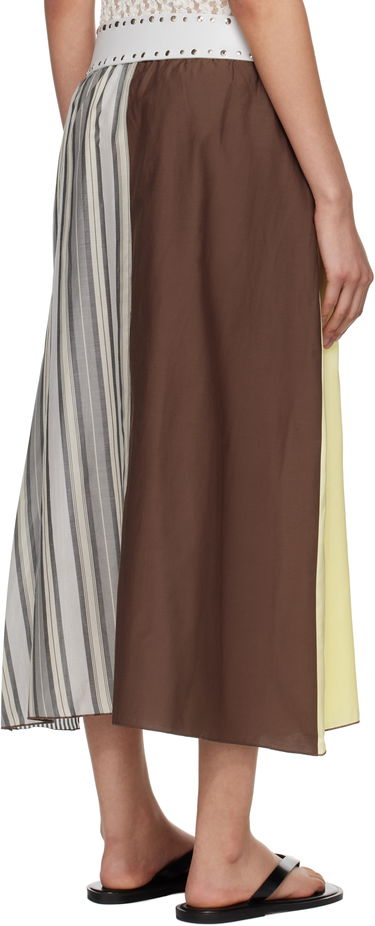 Sukňa Baserange Baserange Vesa Two-Tone Midi Skirt Rôznofarebný | Vesa Skirt, 2