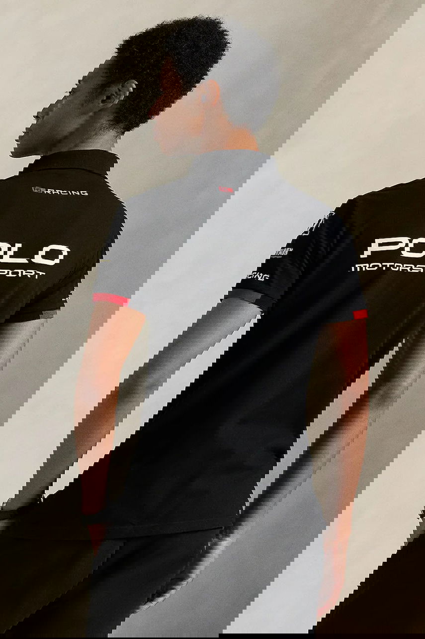 Polo tričko Polo by Ralph Lauren Ralph Lauren Polo 500 Series Racing Short Sleeve Polo Čierna | 710972340, 1