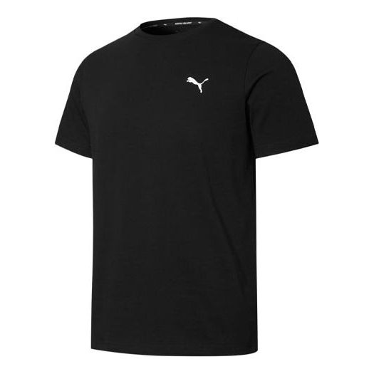 Tričko Puma Small Logo Round Neck Sports Tee Čierna | 848723-01
