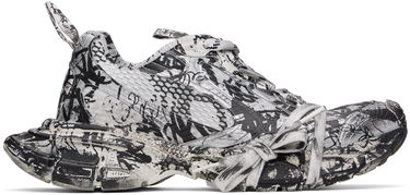 Tenisky a topánky Balenciaga 3XL Extreme Graffiti Čierna | 734731 W2RG3, 0