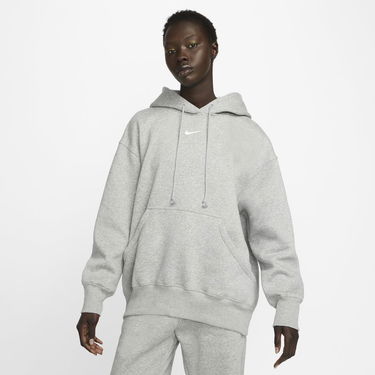 Mikina Nike Sportswear Phoenix Fleece Oversized Pullover Hoodie Šedá | DQ5860-063, 0