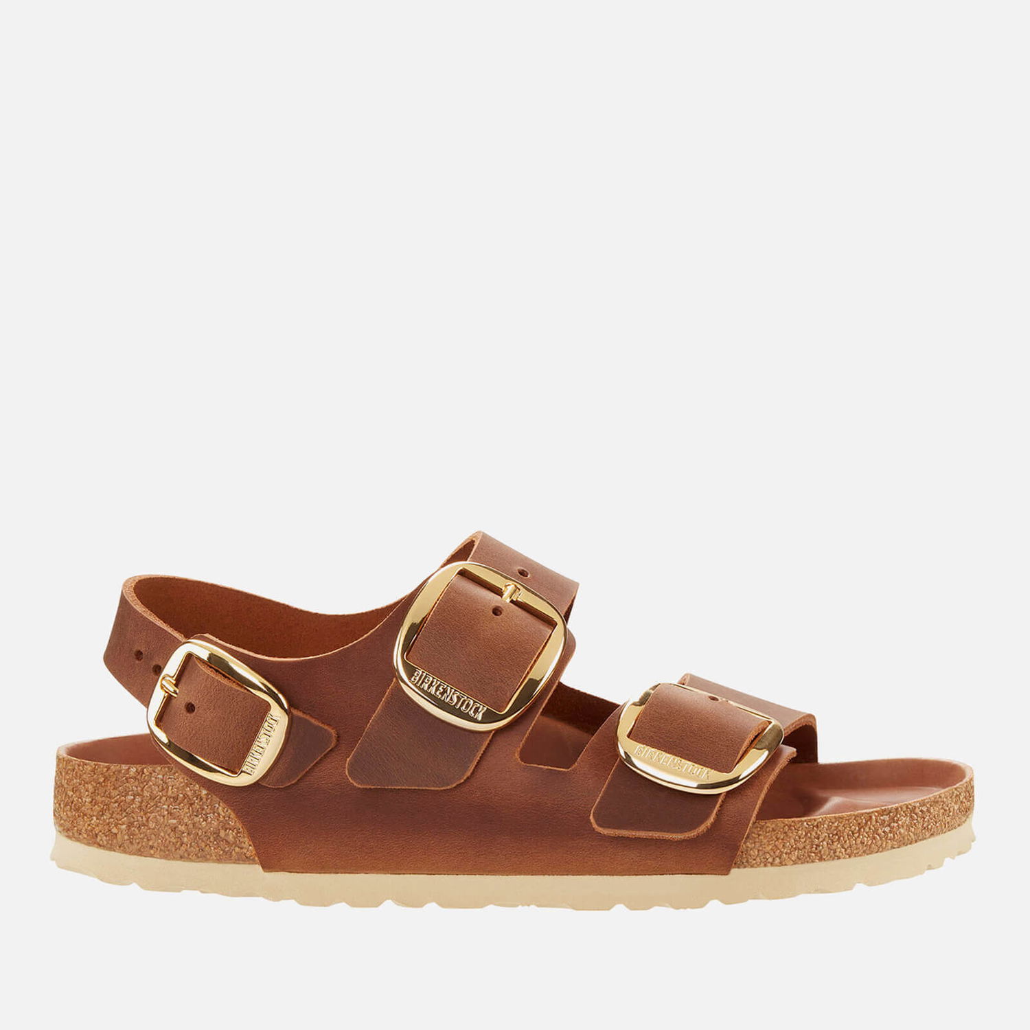 Tenisky a topánky Birkenstock Milano Buckle Oiled Leather Sandals Hnedá | 1024067, 0