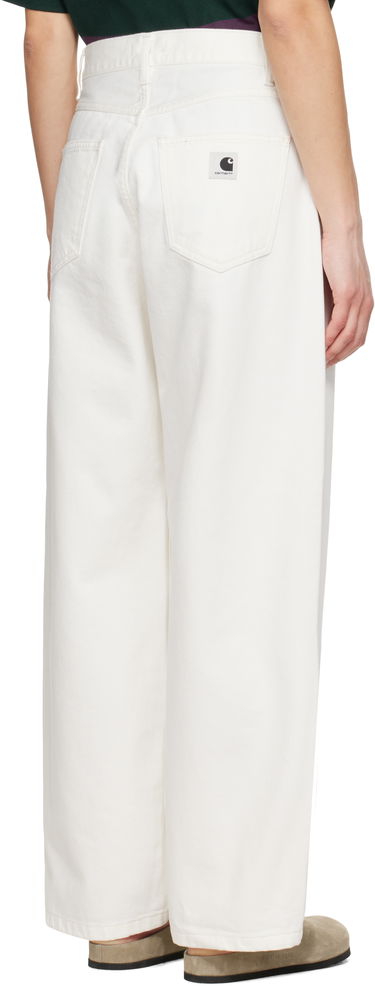 Džínsy Carhartt WIP Brandon Loose-Fit Jeans Biela | I031918 0202, 2