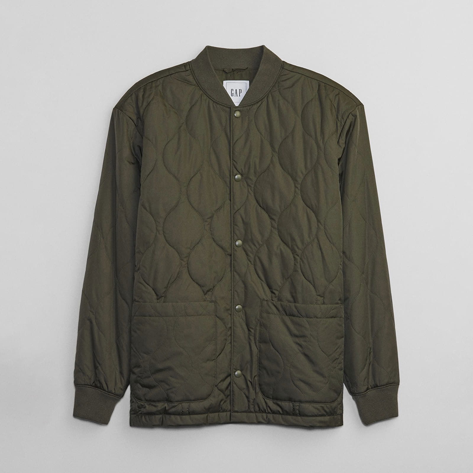 Jacket Quilted Bomber Jacket Deep Depths S