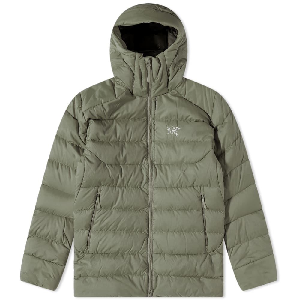 Prešívaná bunda Arcteryx Thorium Hooded Jacket Zelené | X000006919-018570, 0