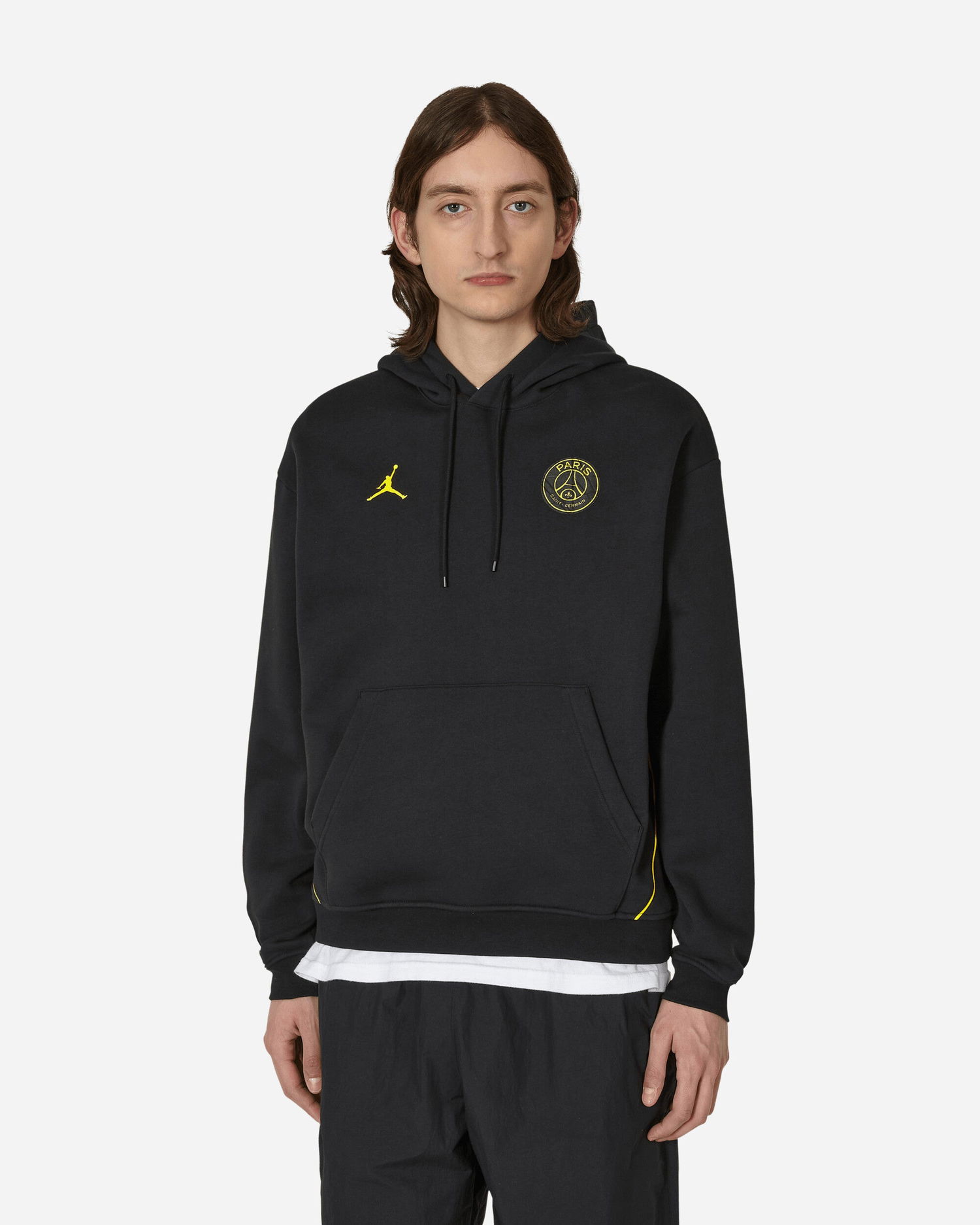Mikina Jordan Paris Saint-Germain Fleece Hooded Sweatshirt Čierna | DV0611-010, 0