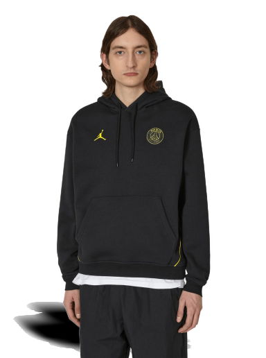 Mikina Jordan Paris Saint-Germain Fleece Hooded Sweatshirt Čierna | DV0611-010