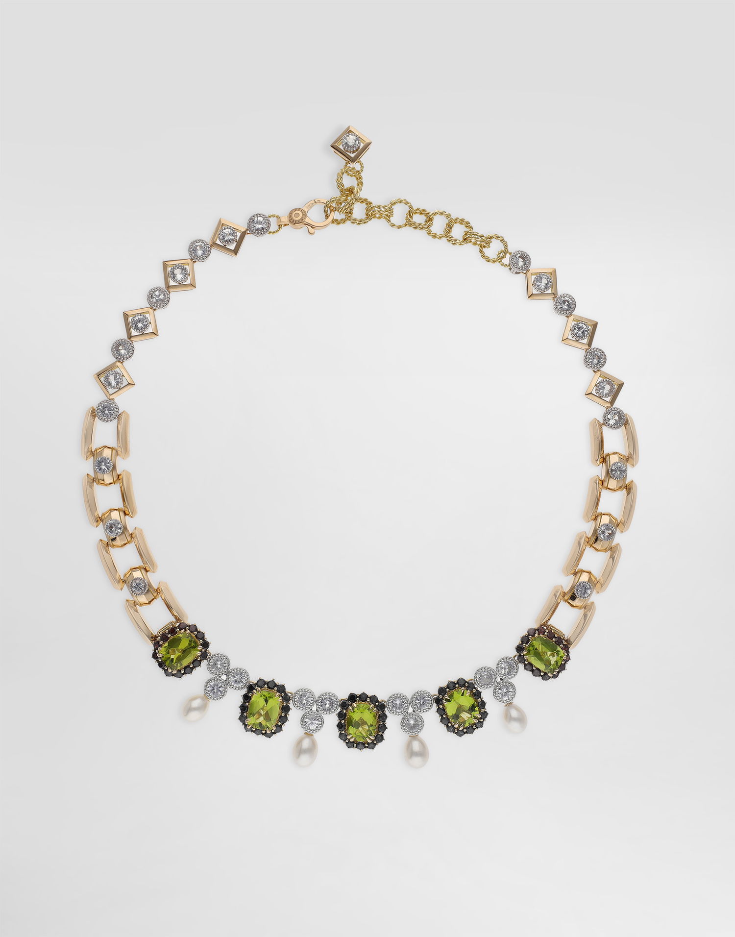 Náhrdelník Dolce & Gabbana Peridot Pearl Embellished Necklace Onesize Rôznofarebný | WNSA7GWPER187583, 0
