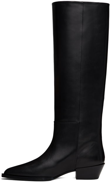 Oblečenie Aeyde Aeyde Arla Leather Cowboy Tall Boots Čierna | A11-KB-ARUP40CH116-FW24-800-001, 2