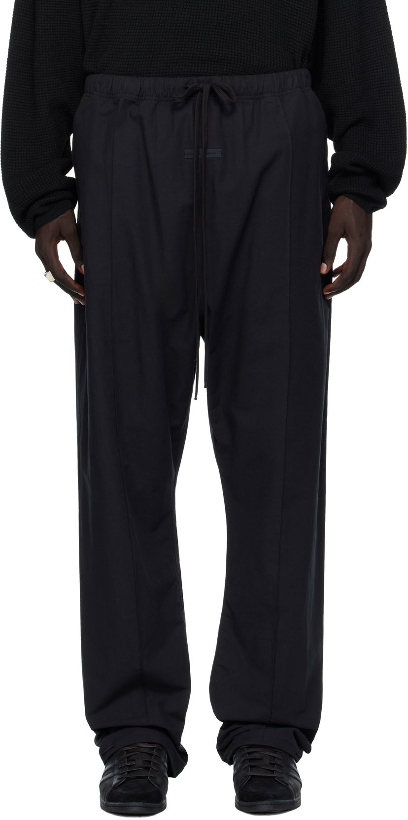Tepláky Fear of God Fear of God ESSENTIALS Oxford Relaxed Sweatpants Čierna | 130SP258140F