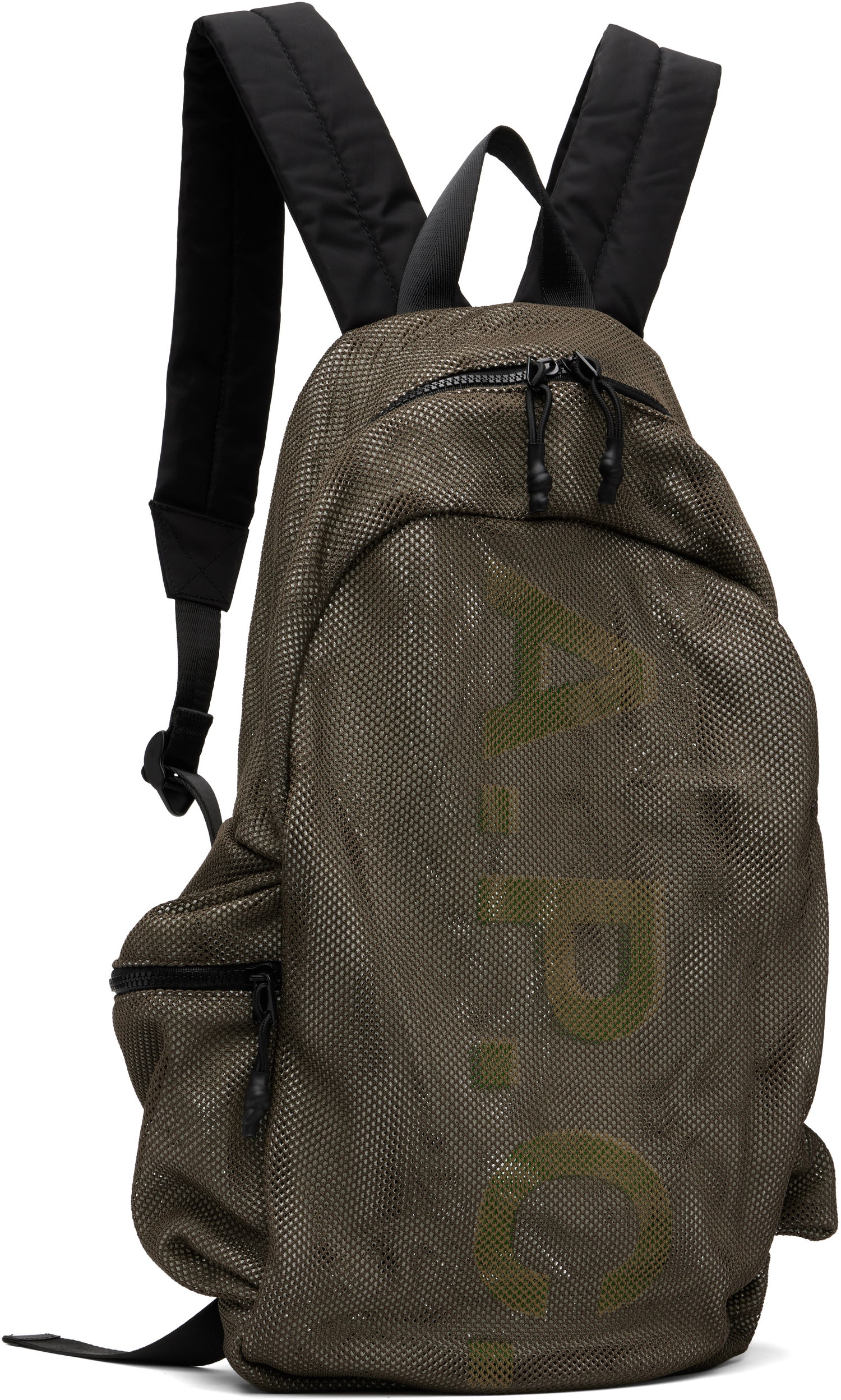Batoh A.P.C. A.P.C. Tech Rebound Mesh Backpack Zelené | PSAEU-H62242, 1