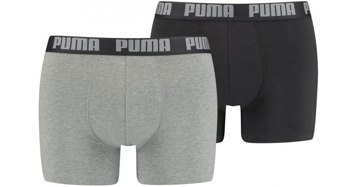 Boxerky Puma 2 Pack Basic Boxers Šedá | 521015001-691, 1