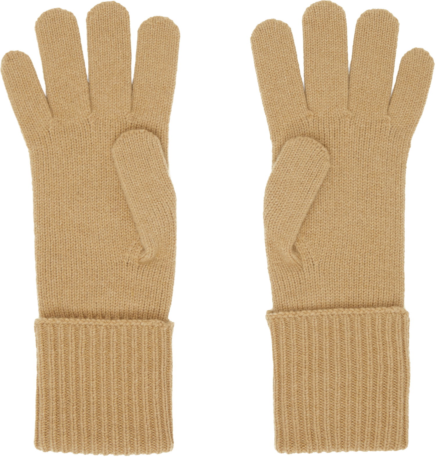 Rukavice Burberry Cashmere Blend Gloves Béžová | 8098890, 1