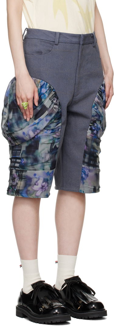 Šortky Collina Strada Collina Strada Giva Denim Shorts Modrá | XX6032, 1