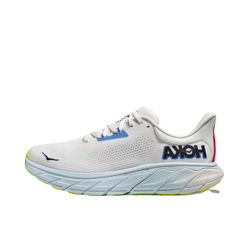 Bežecké topánky Hoka One One Arahi 7 Blanc De Blanc Virtual Blue Šedá | 1147850-BVR