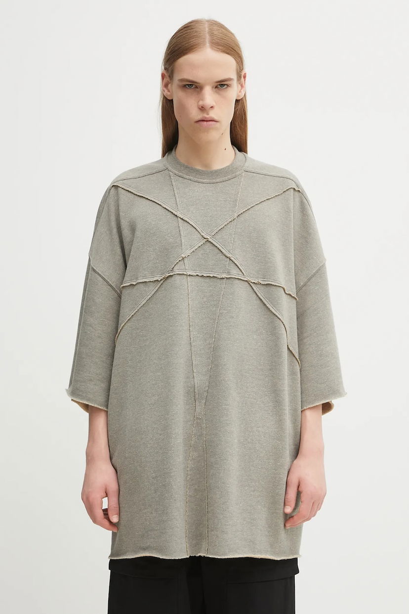Tričko Rick Owens Rick Owens DRKSHDW Tommy T-Shirt Šedá | DU02E7259.FGMET2