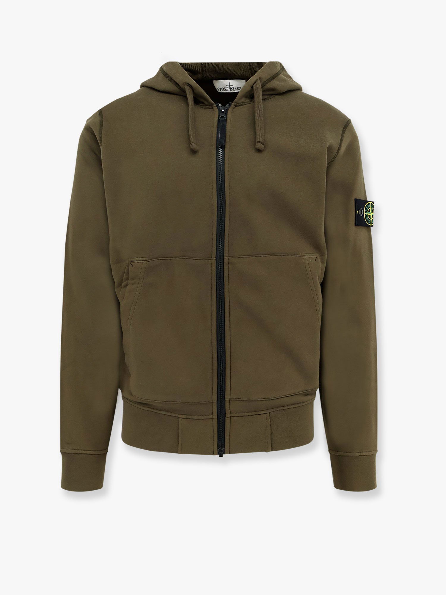 Mikina Stone Island Stone Island Men's Full-Zip Hoodie Zelené | K1S156100042S0051V0054, 0