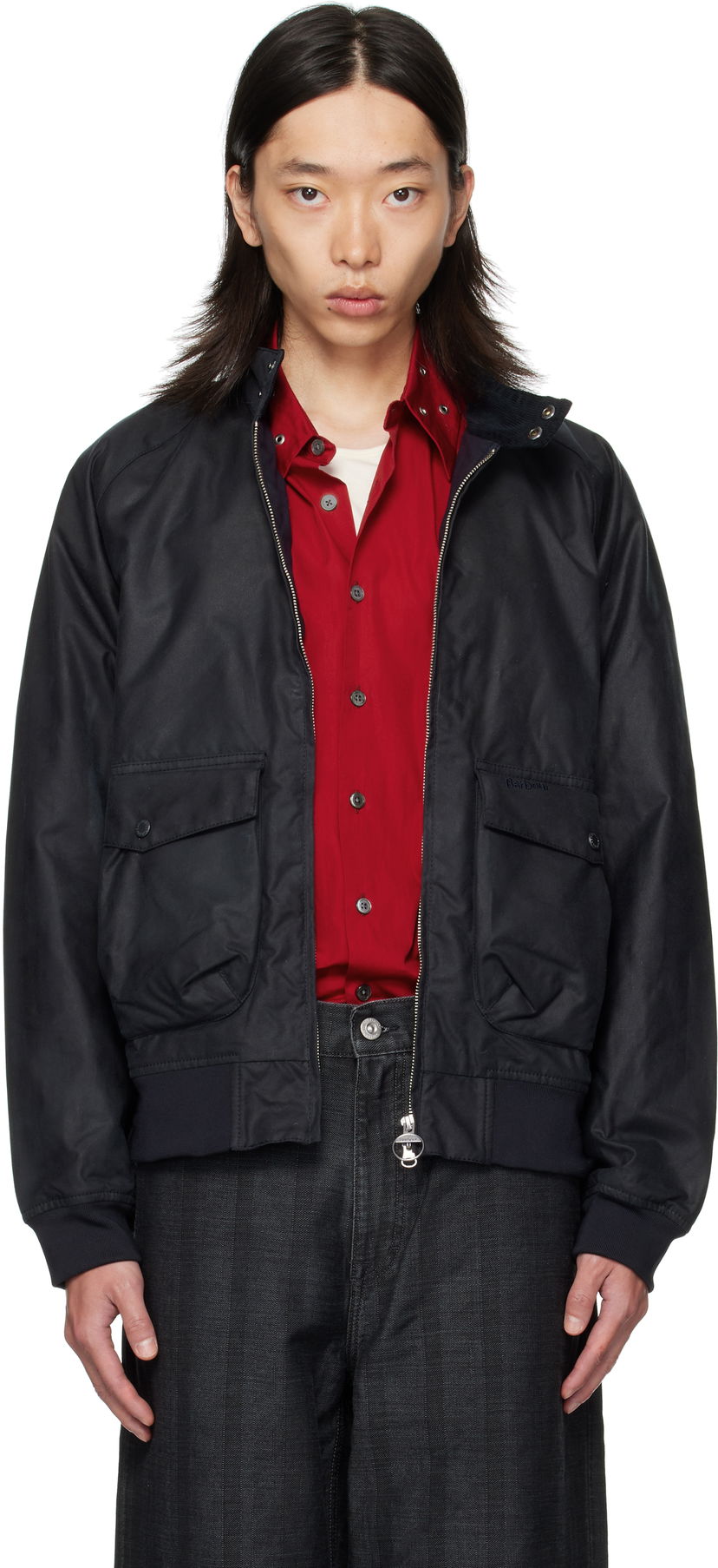 Bunda Barbour Barbour Modern Royston Waxed Jacket Čierna | MWX2485NY92