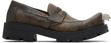 Tenisky a topánky Charles Jeffrey Loverboy Charles Jeffrey LOVERBOY Moggies Claws Distressed Loafers Hnedá | 052150102, 0