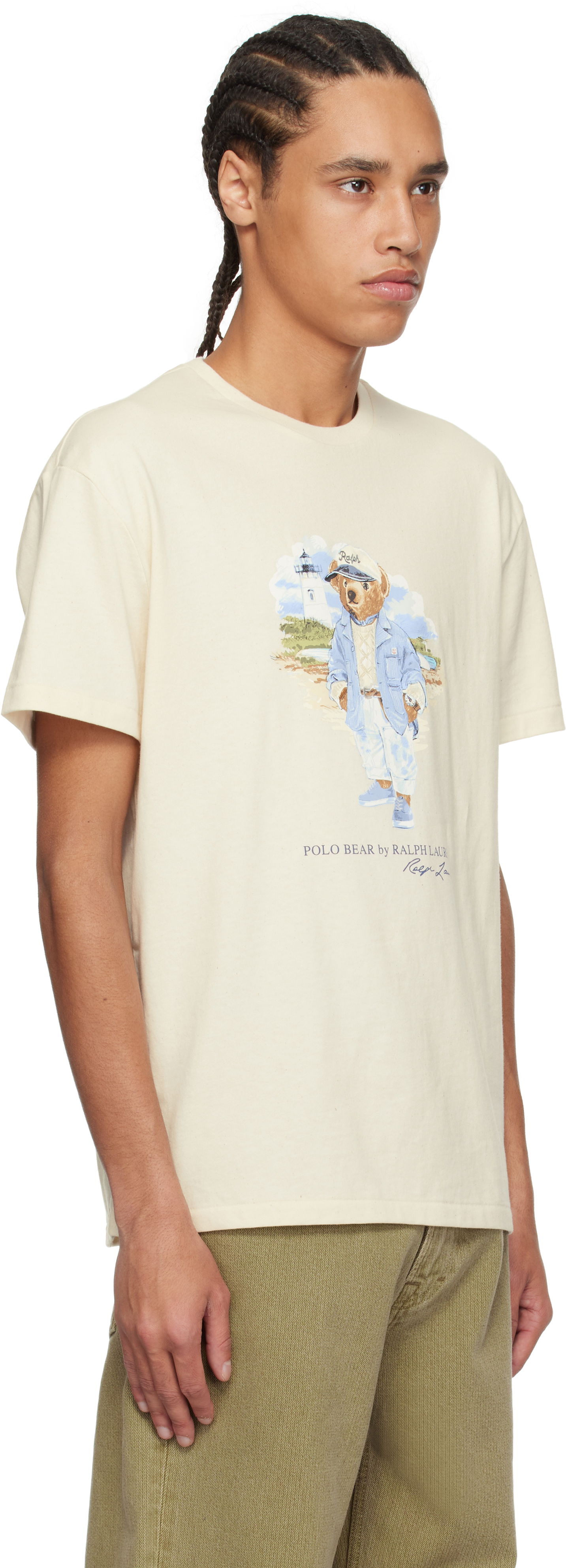 Tričko Polo by Ralph Lauren Polo Ralph Lauren Classic Fit Polo Bear T-Shirt Béžová | 710966738001, 1