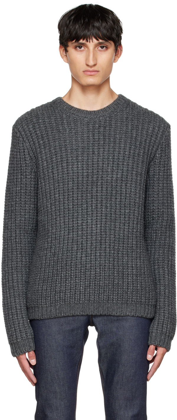 Sveter A.P.C. Heini Šedá | WOAOD-H23132, 0