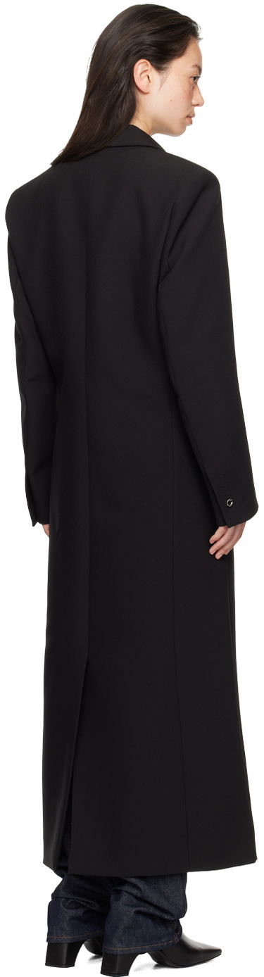 Kabáty Coperni Coperni Long Double-Breasted Coat Čierna | COPM22F3004, 2