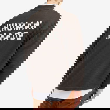Sveter Human Made Crew Sweat Cardigan Hnedá | HM26CS029-BK, 3