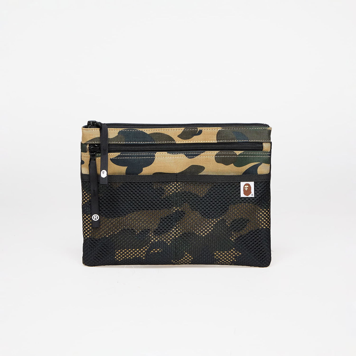 Taška cez rameno BAPE A BATHING APE 1St Camo Cordura Sacoche Yellow 1L Žltá | 001SGK301001M YEL, 0