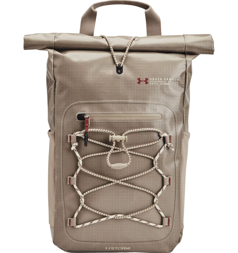Batoh Under Armour Summit Roll-Top Bungee Backpack Béžová | 1382311-203