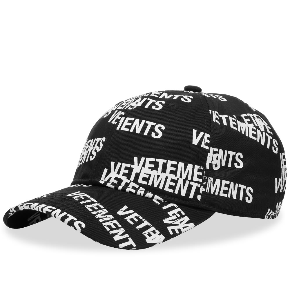 Šiltovka VETEMENTS Stamped Logo Cap Čierna | UA53CA250B, 0