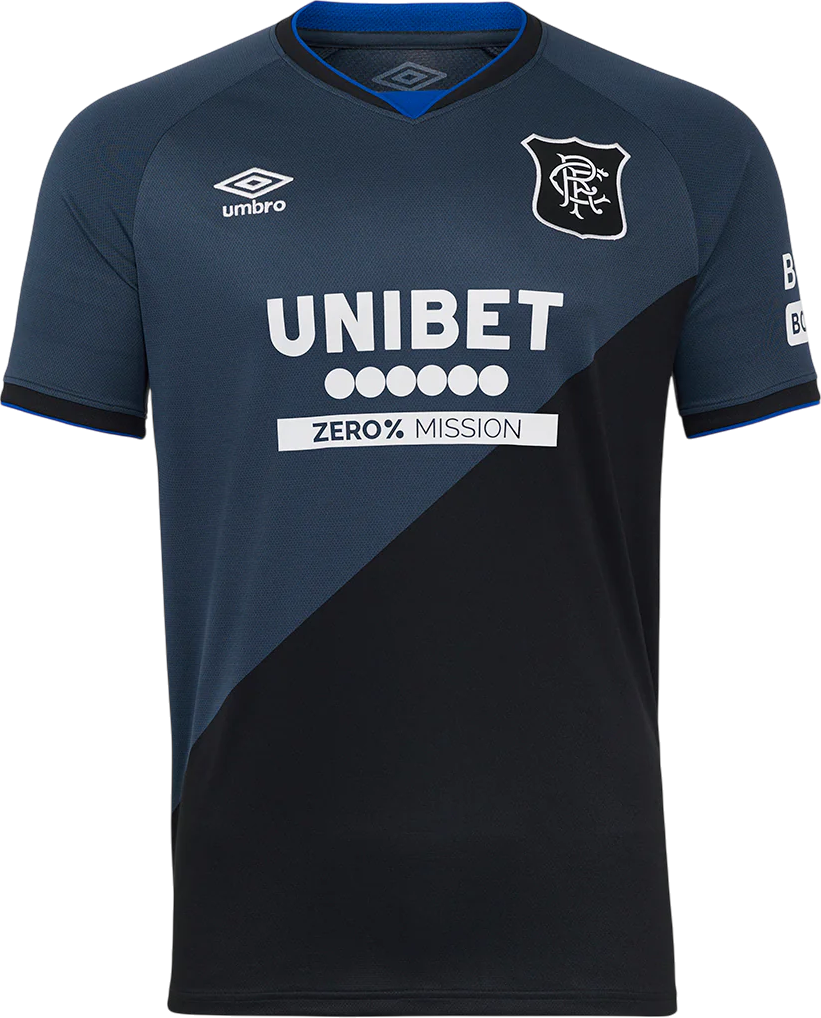Dres Umbro Rangers FC 2025/26 Third Jersey by Umbro Modrá | tm11013-022