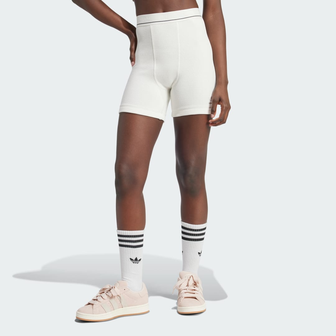 Šortky adidas Performance Waffle Boxer Shorts Biela | IW5483, 0