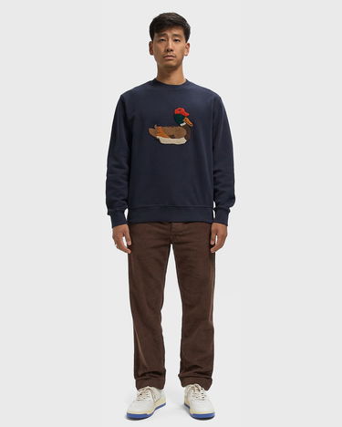 Mikina Edmmond Studios Duck Hunt Sweatshirt Navy | 325-40-01590, 1