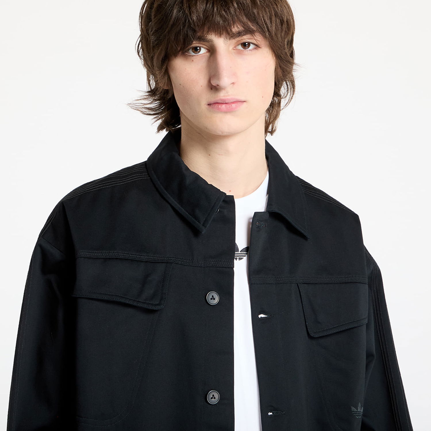 Košeľa adidas Performance Premium Essentials Workwear Shirt Čierna | JC9602, 1