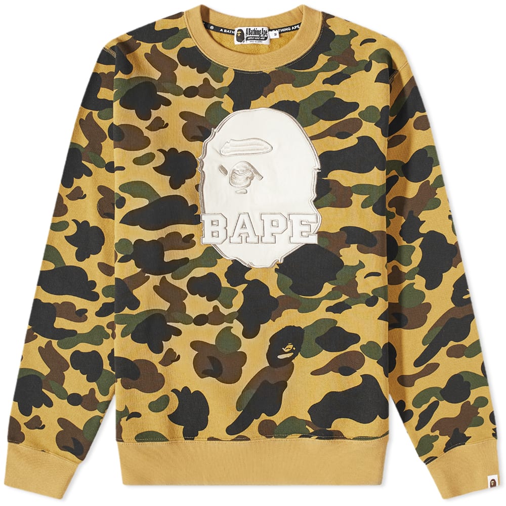 A Bathing Ape 1st Camo Crew Sweat