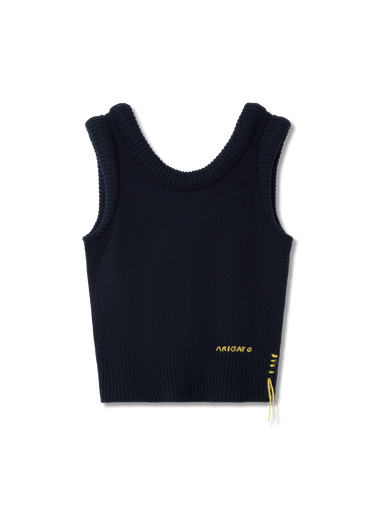 Vesta AXEL ARIGATO Marla Knitted Vest Navy | A3356002, 0