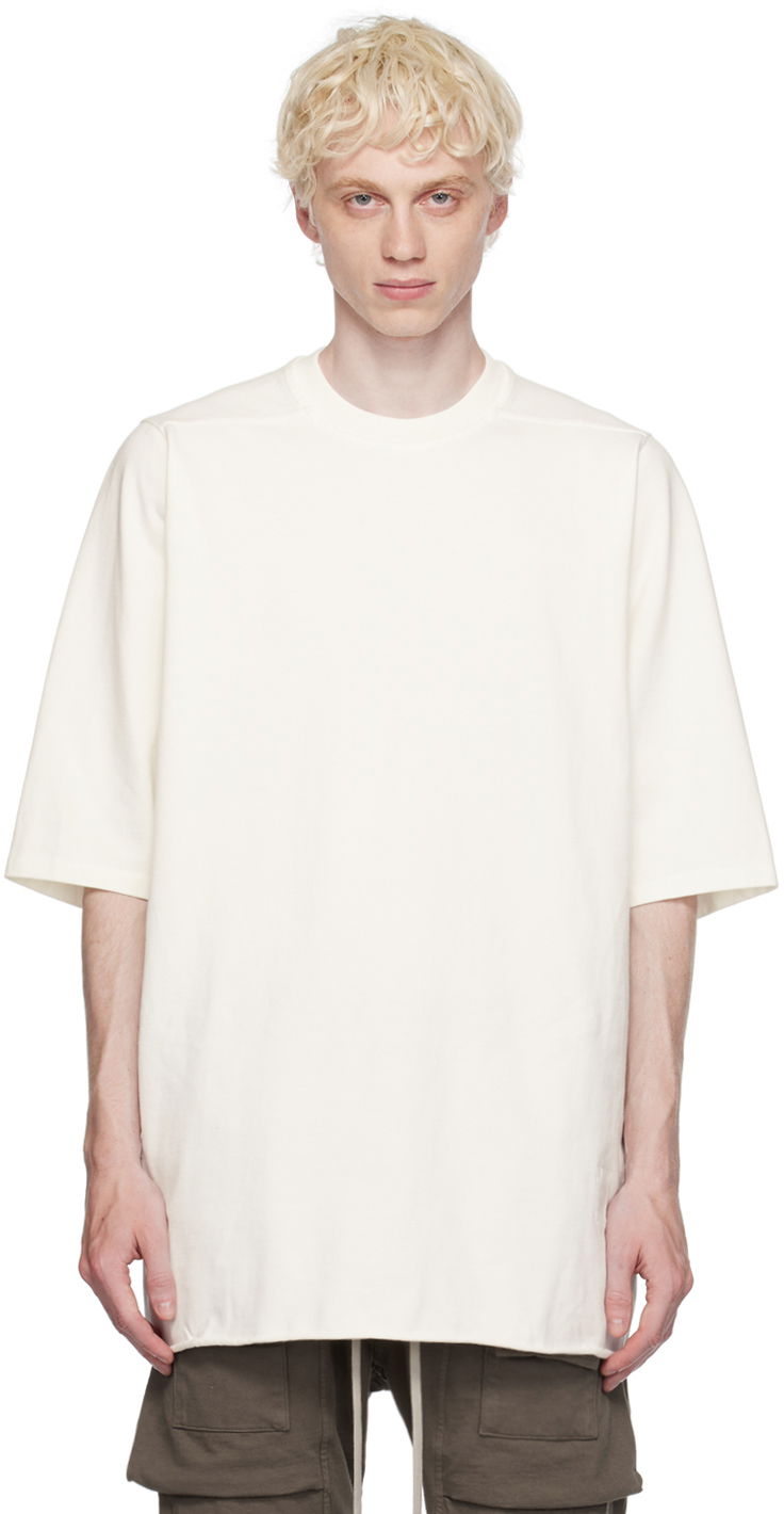 Tričko Rick Owens DRKSHDW Jumbo Biela | DU02C5274 RIG, 0