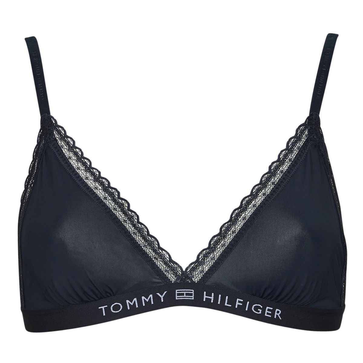 Podprsenka Tommy Hilfiger Triangle bras and Bralettes UNLINED TRIANGLE Čierna | UW0UW04242-DW5-NOOS, 0
