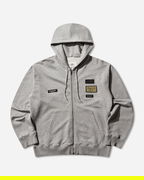 Margiela Six Ready When Worn Label Patch Zip Hoodie