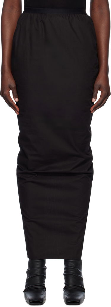Sukňa Rick Owens Rick Owens Hollywood Soft Pillar Maxi Skirt Čierna | RP01E7331 P, 0