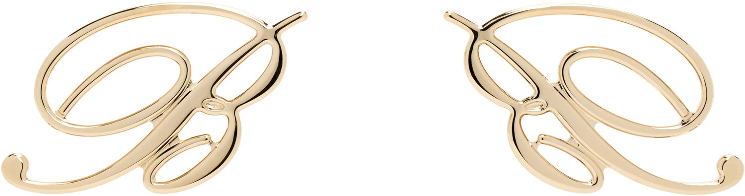 Náušnice Blumarine Blumarine Mini Logo Earrings Metalická | P522W323A, 0