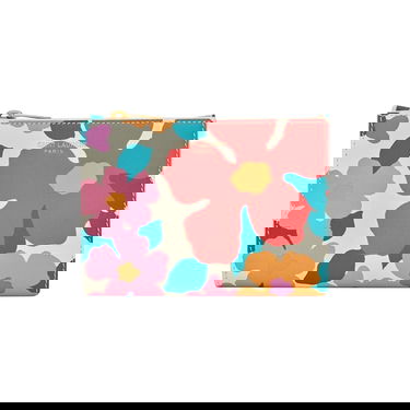 Peňaženka Saint Laurent Floral Bi Fold Wallet Ružová | 668322 AAAGO 9183, 1