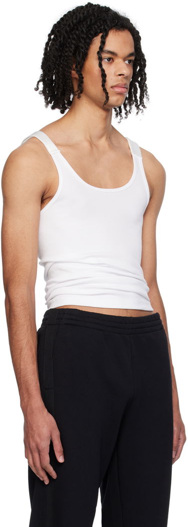 Tielko Helmut Lang Seatbelt Tank Biela | O02HW516, 1