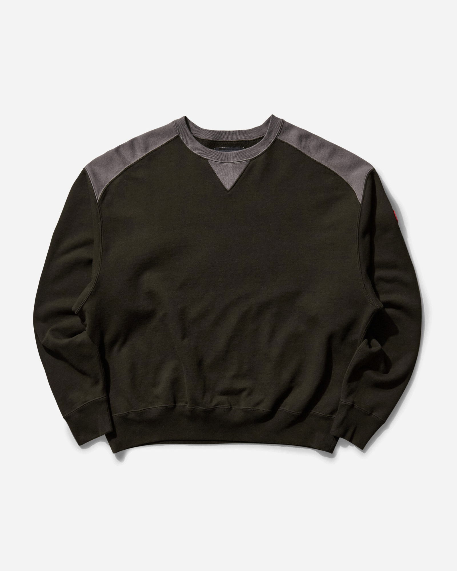 Panel Shoulder Crewneck Sweatshirt