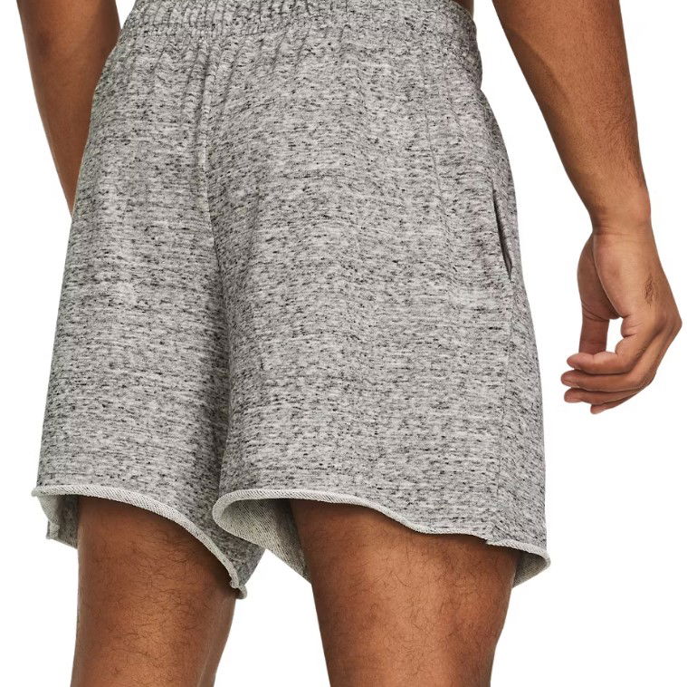 Šortky Under Armour Under Armour UA Rival Terry 6" Shorts Šedá | 1382427-112, 1