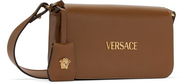 Taška cez rameno Versace Versace Tag Mini Bag Hnedá | 1018747_1A13171_1N19V, 1