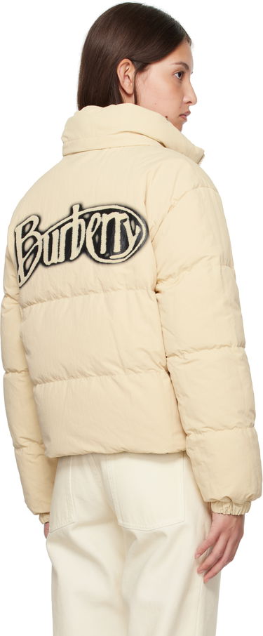 Prešívaná bunda Burberry Burberry Check Reversible Down Jacket Béžová | 8098488, 4