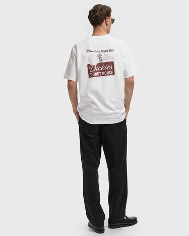 Tričko Dickies Donut House T-Shirt Biela | DK0A87QN0WH1, 2